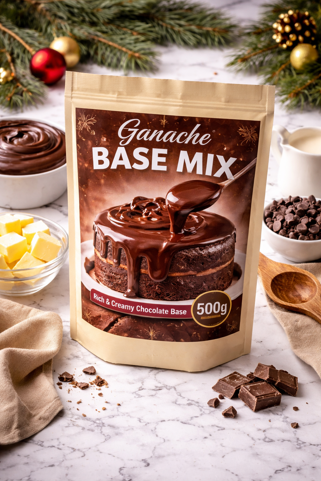 Ganache Base Mix 500g