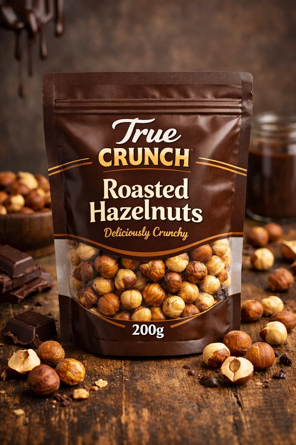 Roasted Hazelnuts 200g