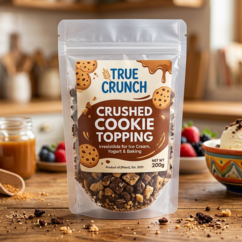 Crushed Cookie Topping 200g